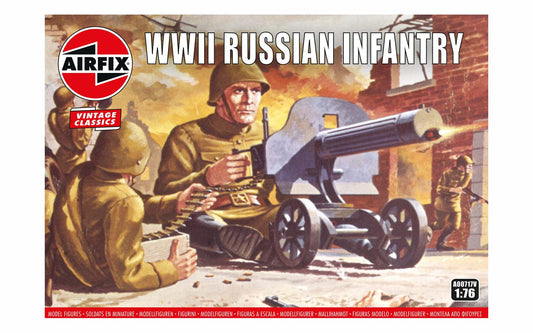 WWII Russian Infantry Airfix Figures