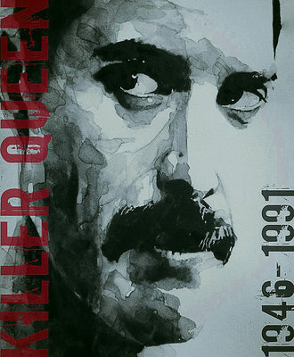 Freddie Mercury Killer Queen 45cm x 37.5cm Small Metal Sign