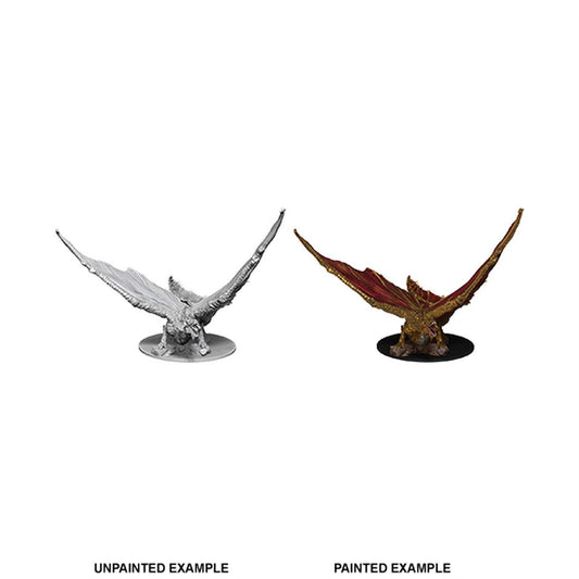 D&D Nolzur's Marvelous Unpainted Miniatures (W9) Young Brass Dragon