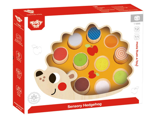Wooden Sensory Hedgehog
