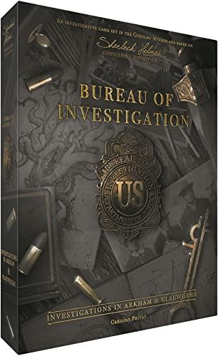 Bureau of Investigation: Sherlock Holmes Consulting Detective Board Game