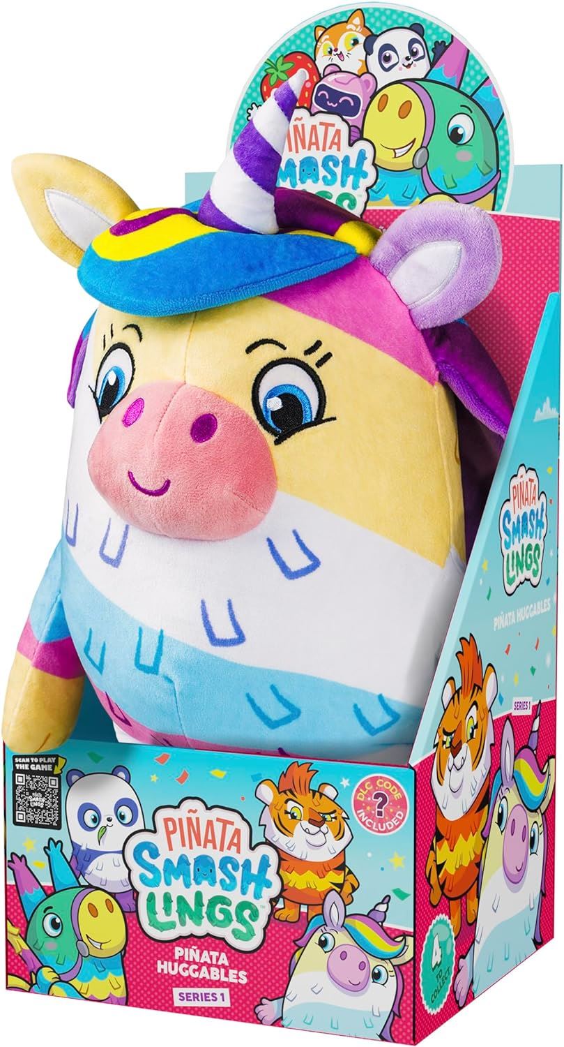 Pinata Smashlings Huggable Plush Luna Unicorn Soft Toy