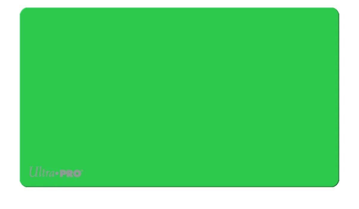 Ultra Pro Eclipse Lime Green Solid Colour Playmat