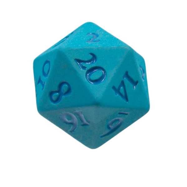 Ultra Pro Vivid Heavy Metal Dice: Light Blue