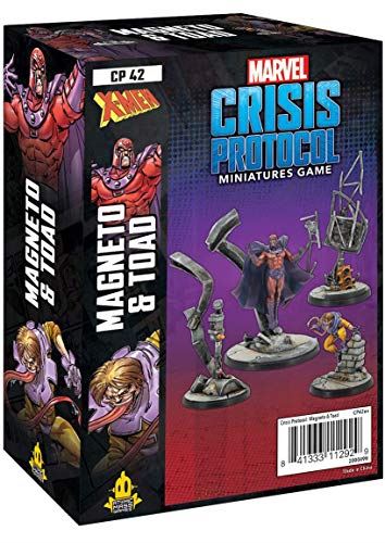 Marvel Crisis Protocol Miniatures Game - Magneto and Toad