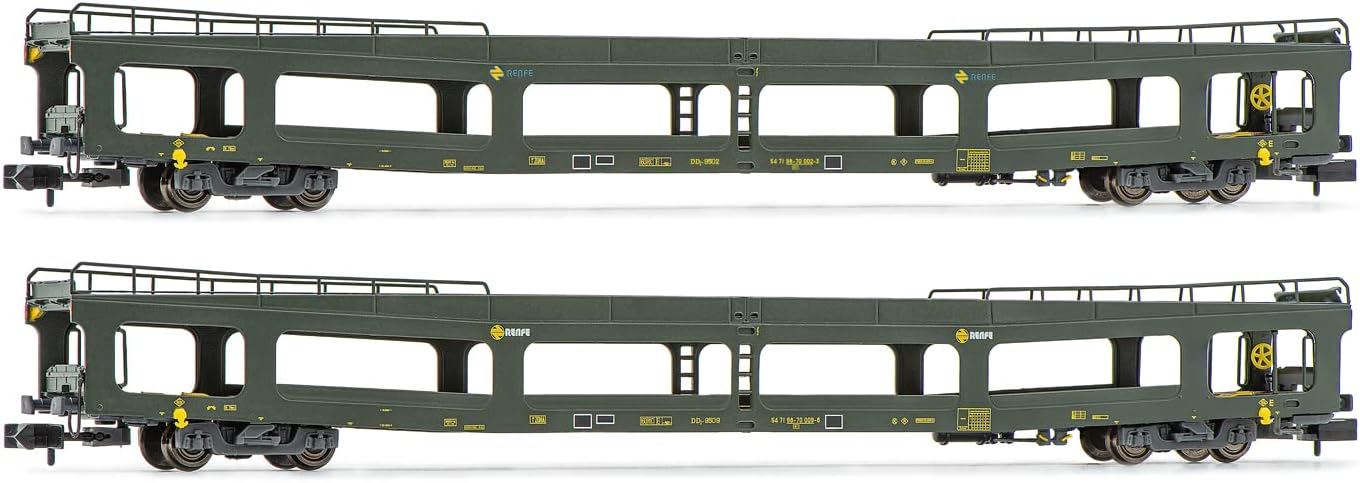 Arnold RENFE 2-unit set DDMA autotransporter Original livery Period IV