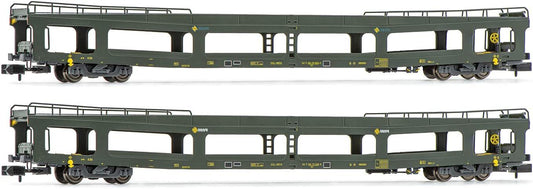Arnold RENFE 2-unit set DDMA autotransporter Original livery Period IV