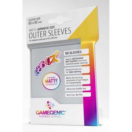 Gamegenic Outer Sleeves 60 Matte Japanese Size