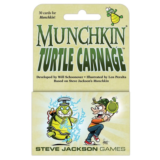 Munchkin Turtle Carnage Expansion Card Game