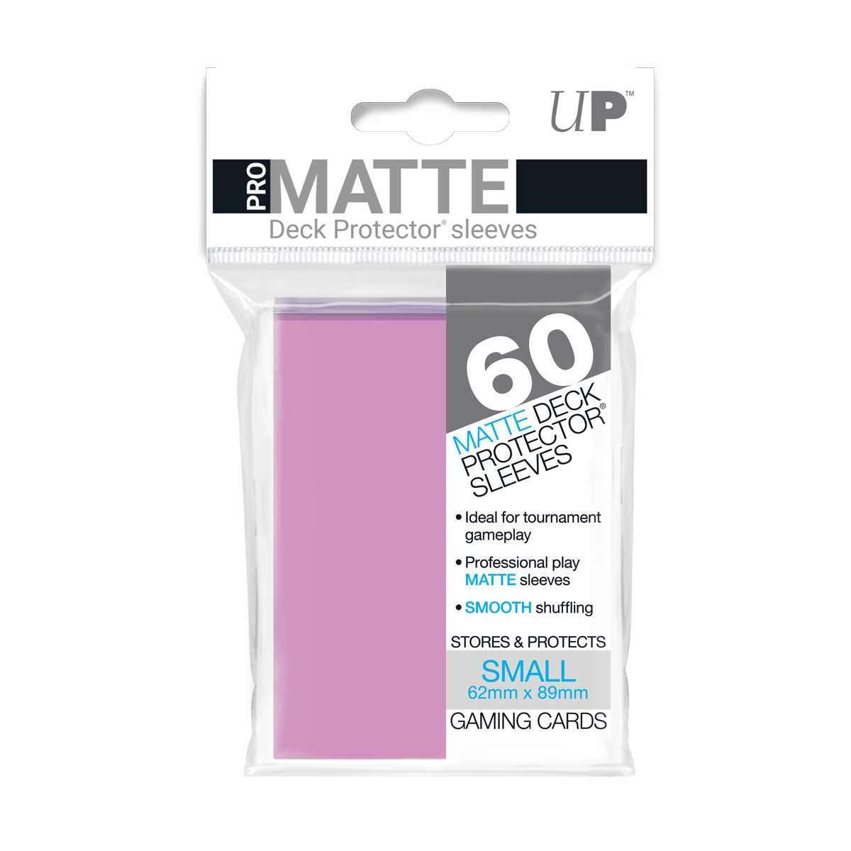 Ultra Pro Matte 60 Small Deck Protectors - Pink