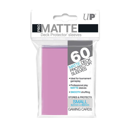 Ultra Pro Matte 60 Small Deck Protectors - Pink
