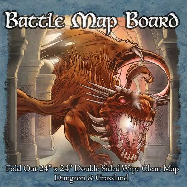 Grid & Hex: Battle Map Board