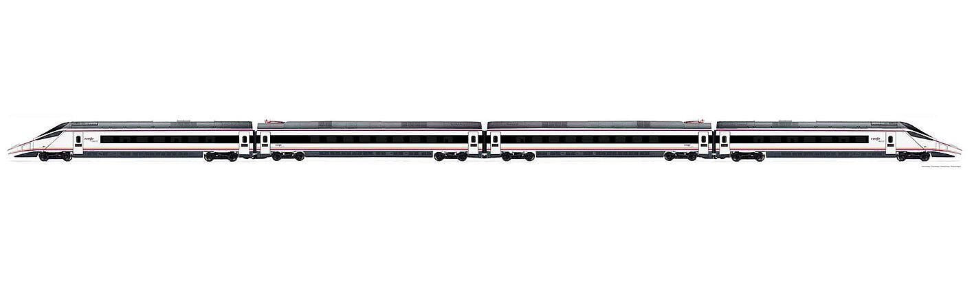 Electrotren Renfe S-114 set 4 pcs