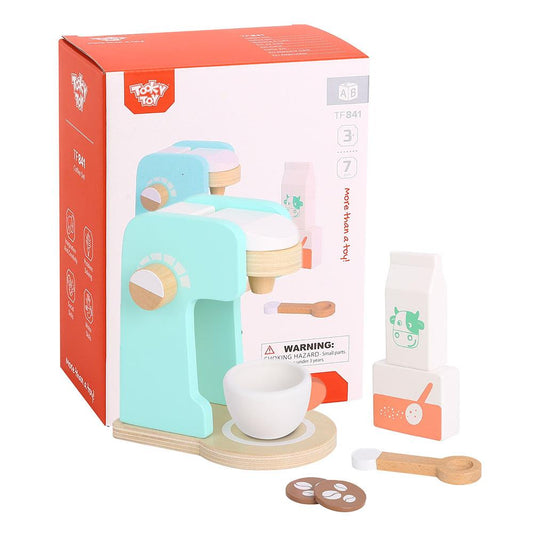 Tooky Toy Wooden Coffee Set