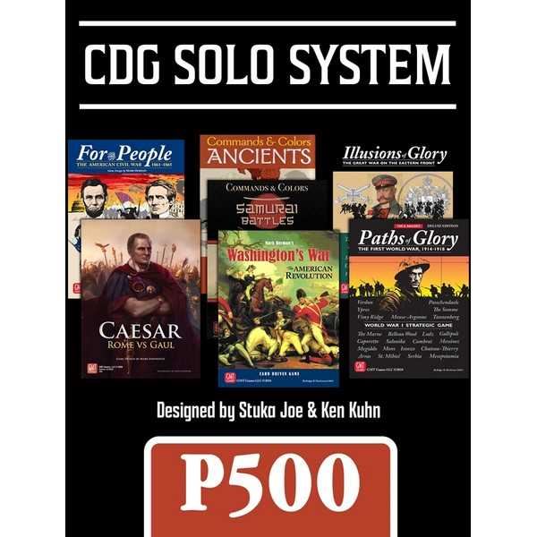 CDG Solo System Expansion Board Game