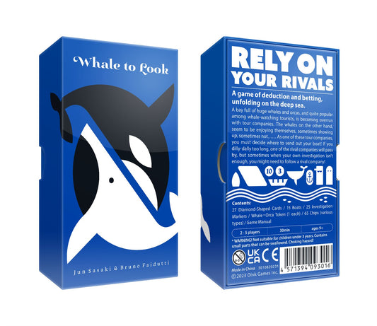 Whale to look Card Game