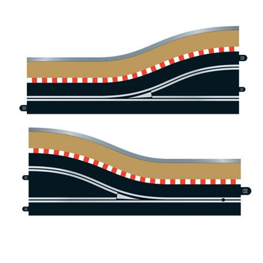 Scalextric Pit Lane Track Right Hand Includes Sensor