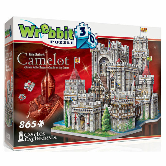 Wrebbit 3D Camelot Jigsaw Puzzle - 865 Pieces