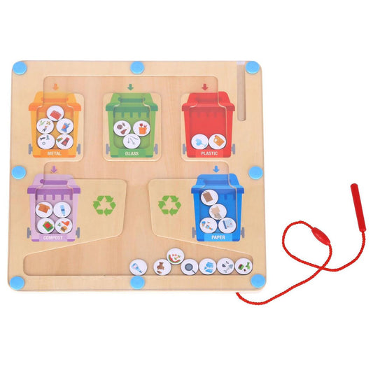 Tooky Toy Wooden Recycling Maze