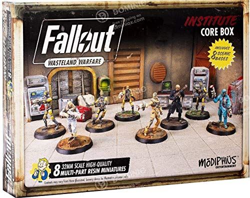Fallout Wasteland Warfare Institute Core Miniatures Box