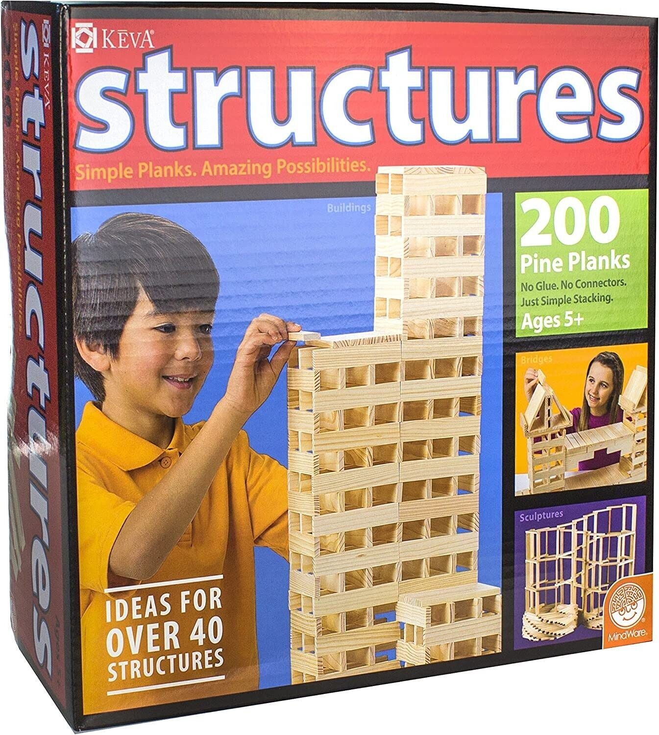 Keva Structures Building Set