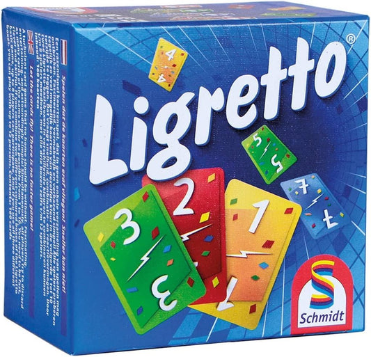 Ligretto Blue Card Game