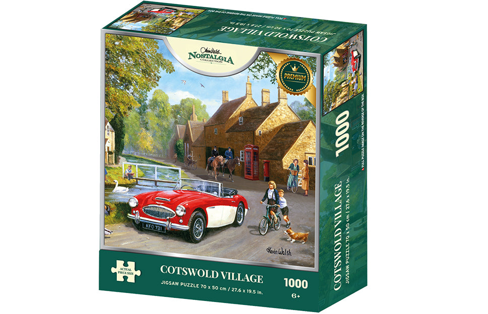 Nostalgia Collection Cotswold Village 1000 Piece Jigsaw Puzzle	