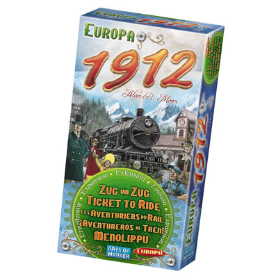 Ticket to Ride Europe 1912 Expansion Board Game