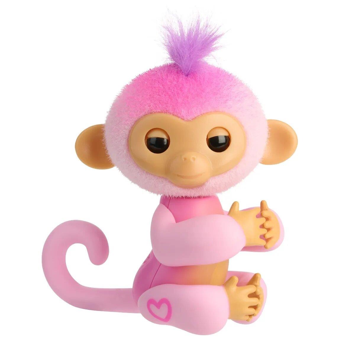 Fingerlings Interactive Baby Monkey Harmony Pink	