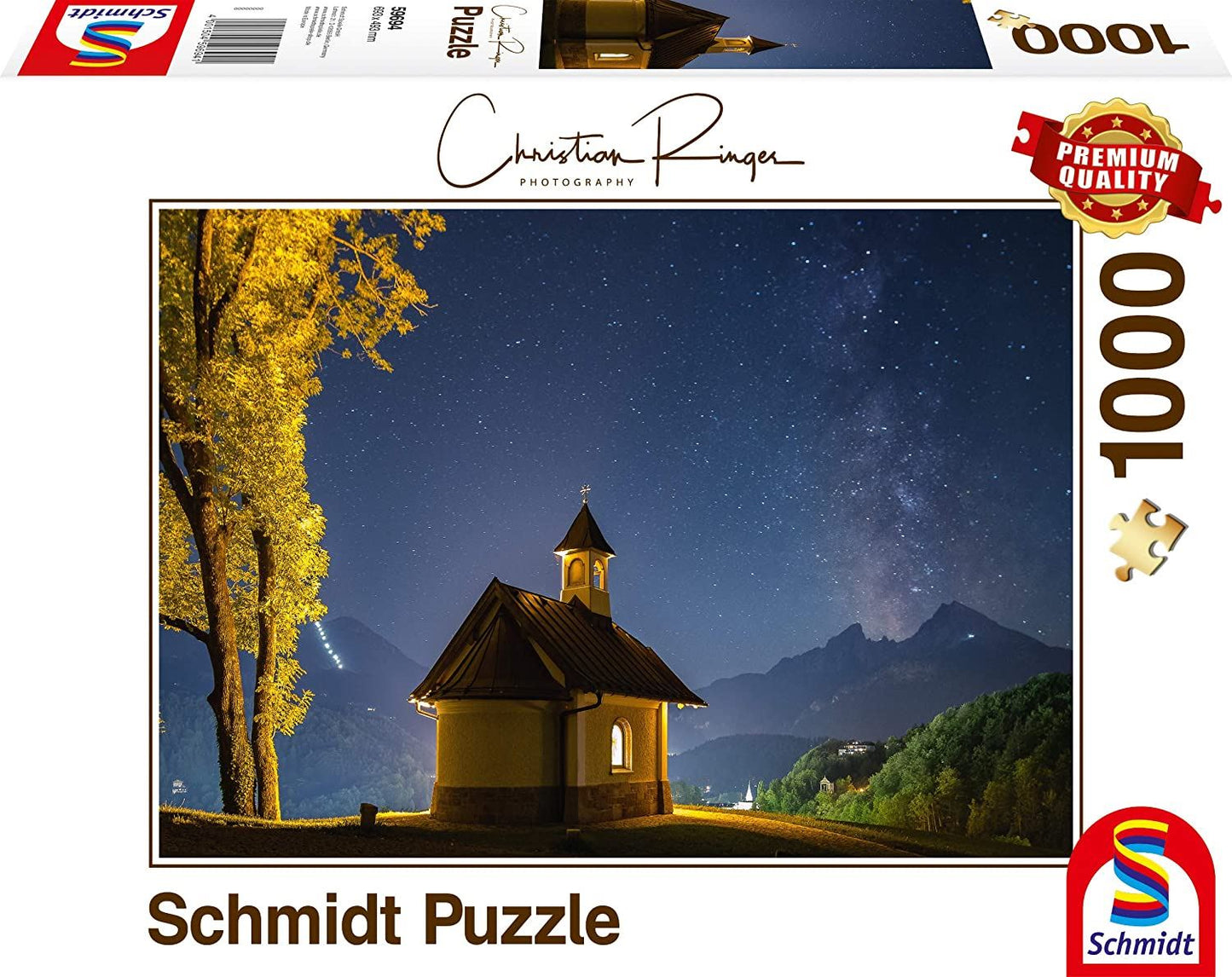 Schmidt Christian Ringer: Lockstein Milky Way Jigsaw Puzzle - 1000 Pieces