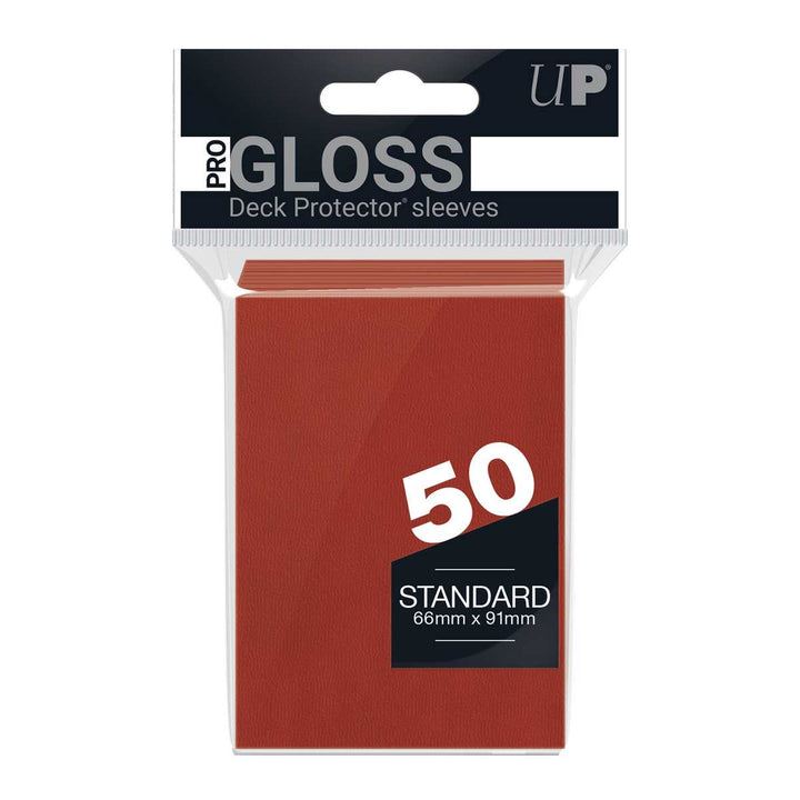 Ultra Pro Standard Deck Protectors Red - 50 Sleeves