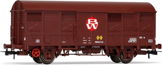 Electrotren ORE, 2-axle wagon, flat walls Babcox & Wilcox