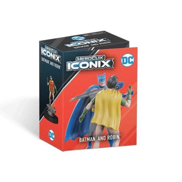 DC HeroClix Iconix Batman and Robin