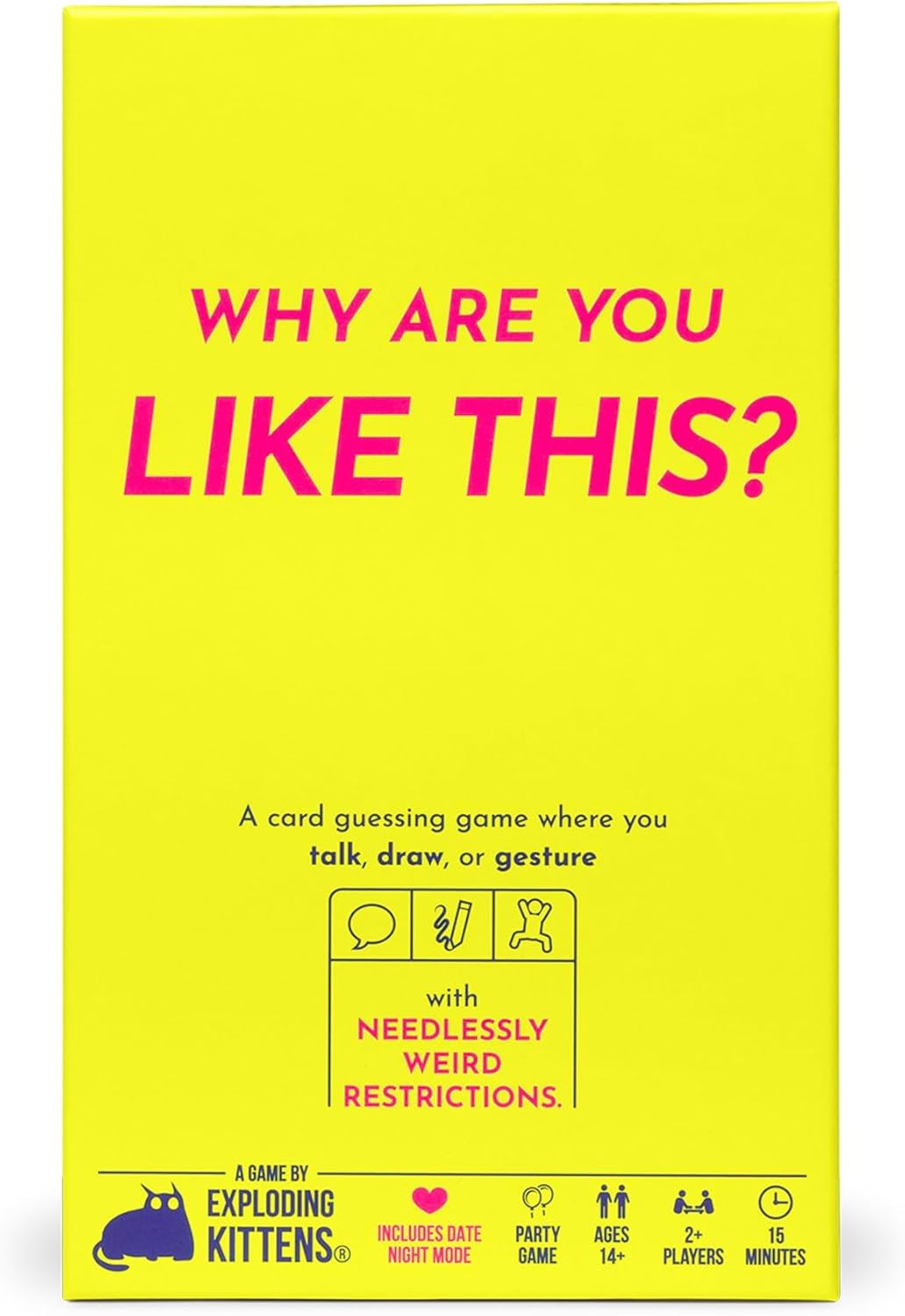 Why Are You Like This? Party Game