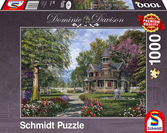 Schmidt Dominic Davison: Manor House Jigsaw Puzzle - 1000 Pieces