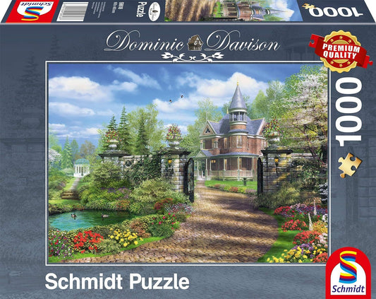 Schmidt Dominic Davison: Idyllic Country Estate 1000 Piece Jigsaw Puzzle