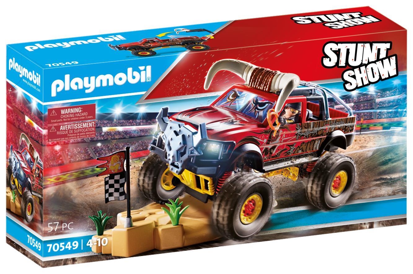 Playmobil Stunt Show Bull Horn Monster Truck