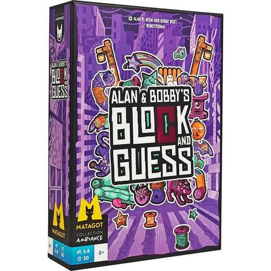Allan and Bobbys Block and Guess Board Game
