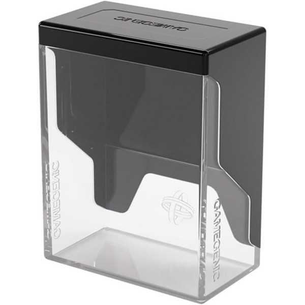 Gamegenic Bastion 50+ XL: Black/Clear Deck Box