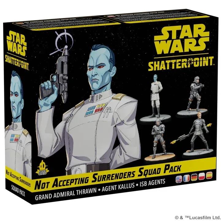 Star Wars Shatterpoint Not Accepting Surrenders Squad Pack Grand Admiral Thrawn