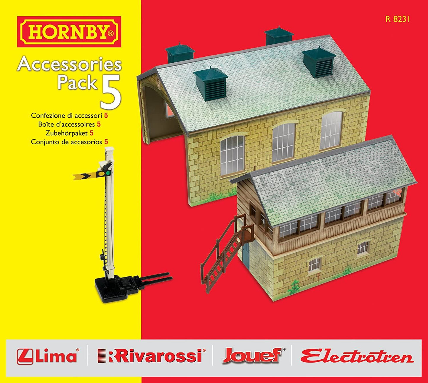 Hornby TrakMat Building Accessories Pack 5