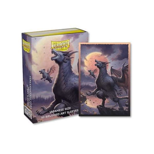Dragon Shield Halloween 2023 Brushed ART Japanese Size - 60 Sleeves