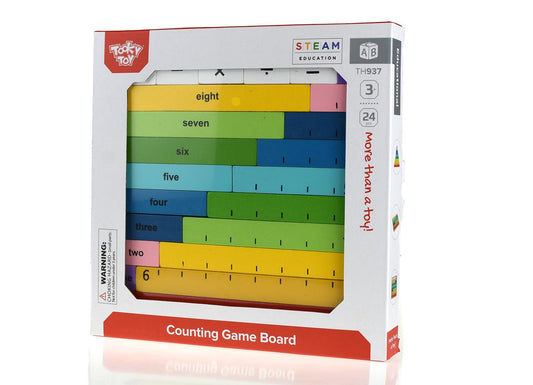 Tooky Toy Wooden Counting Game Board