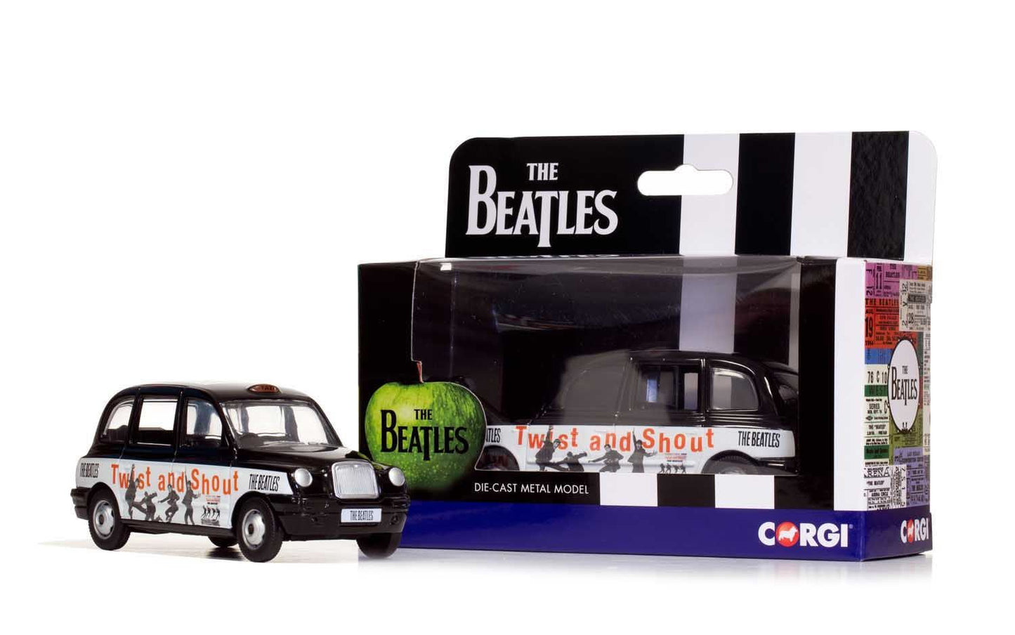 Corgi The Beatles Twist & Shout London Taxi Diecast Model