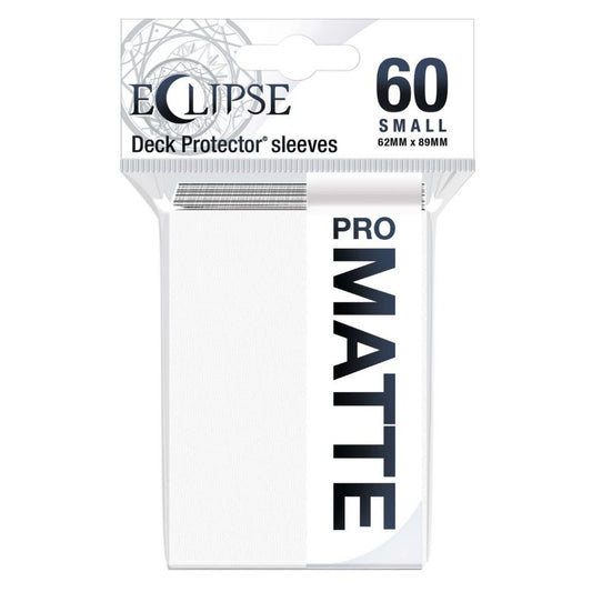 Ultra Pro Eclipse Matte Arctic White Small Sleeves (60 Sleeves)