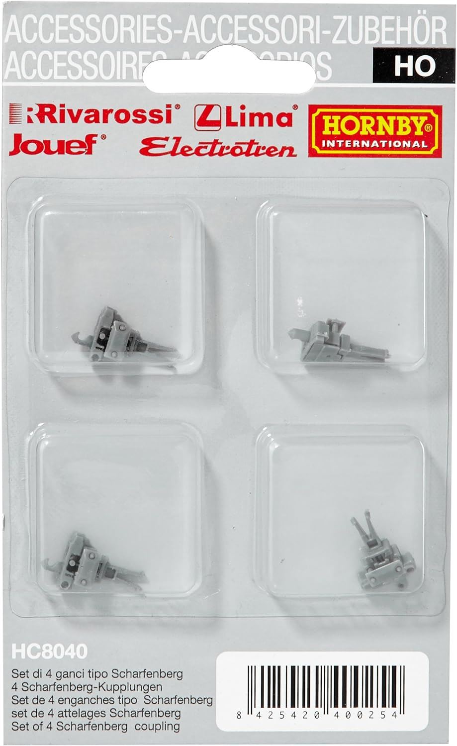 Rivarossi Set of 4 Scharfenberg coupling