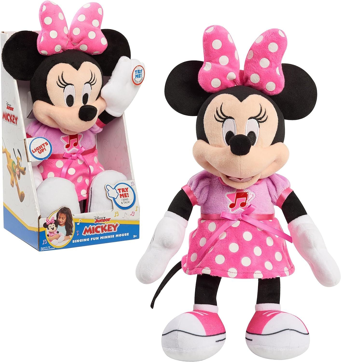Mickey Mouse Singing Fun Plush - Minnie