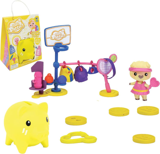 Pocket Money Piggies - Sports Pack