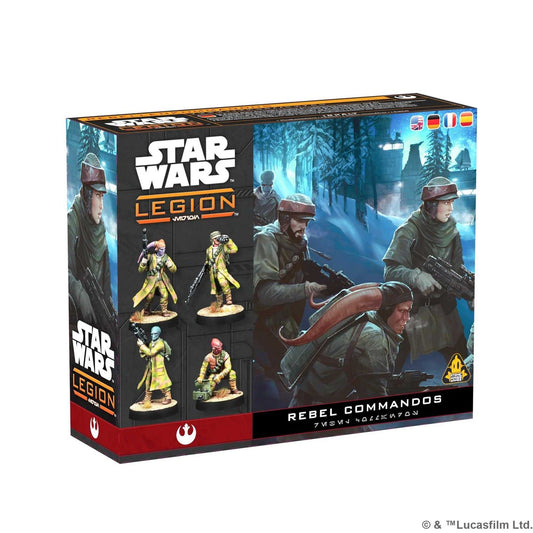 Star Wars Legion: Rebel Commandos Miniatures