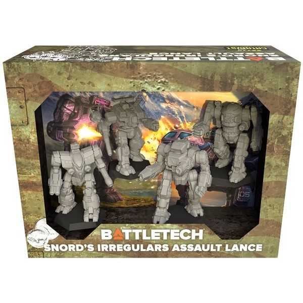 Battletech: Snords Irregulars Assault Lance
